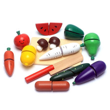 Load image into Gallery viewer, Cutting Fruit Vegetable Pretend Play