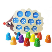 Load image into Gallery viewer, Cartoon colorful hedgehog figures matching toy