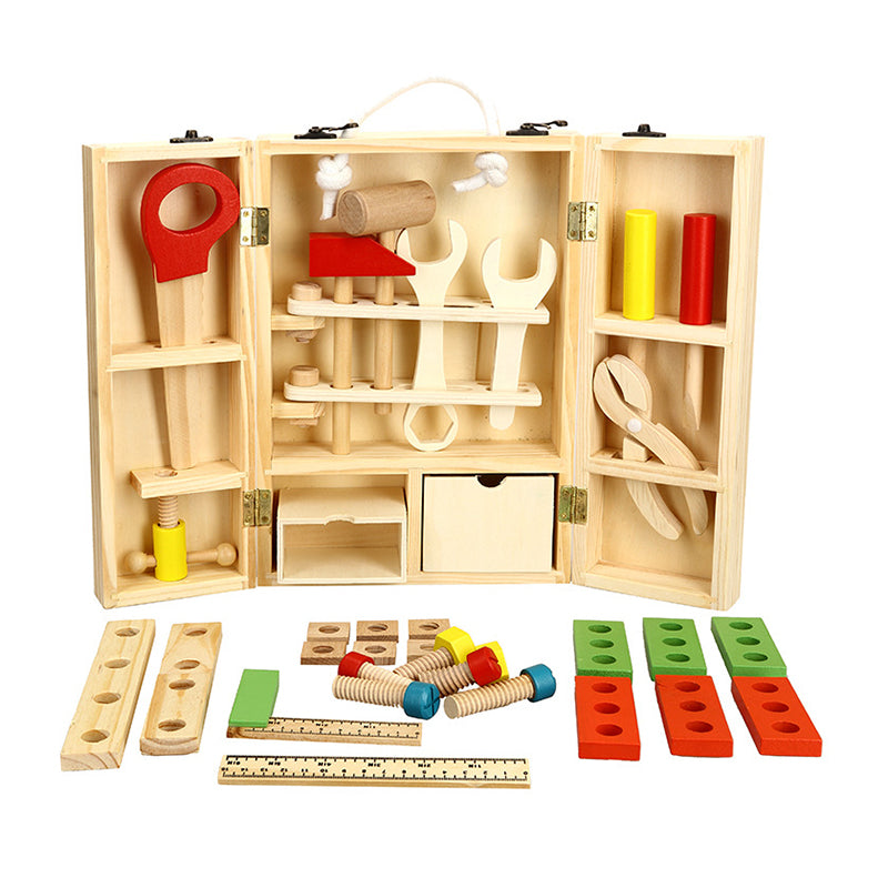 Wooden Multifunctional Tool Set Toys