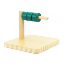 Load image into Gallery viewer, Put the Rounds on the Wood Pole Green Rounds