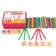 Load image into Gallery viewer, Color Sticks Early Learning Counting Educational Math Toy