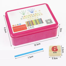 Load image into Gallery viewer, Color Sticks Early Learning Counting Educational Math Toy