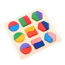 Load image into Gallery viewer, Colorful Geometric Shape Puzzle Tangram