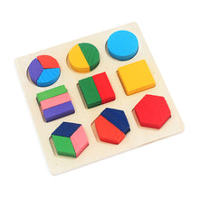 Load image into Gallery viewer, Colorful Geometric Shape Puzzle Tangram