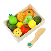 Load image into Gallery viewer, Cutting Simulation Fruit Miniature Food Toys