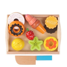 Load image into Gallery viewer, Kitchen Toy Cutting Simulation Fruit/Vegetable/Dessert Food