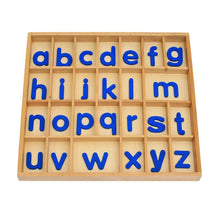 Load image into Gallery viewer, Movable Alphabets Box Letters Wood