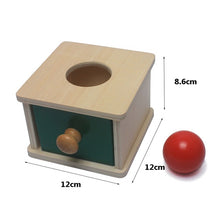 Load image into Gallery viewer, Ball Matching Box Red Ball Toy