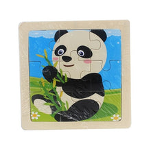 Load image into Gallery viewer, Lovely Animal/Vehicle/Farm/Ocean Jigsaw Puzzle Wooden Toy