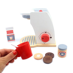 Simulated Coffee Machine with Milk Coffee Beans Kitchen Toys