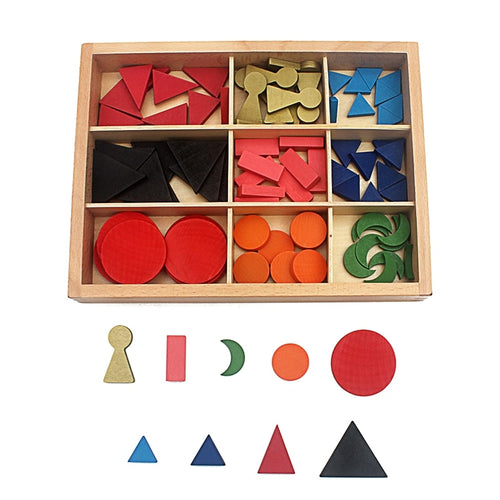 Basic Wooden Grammar Symbols with Box