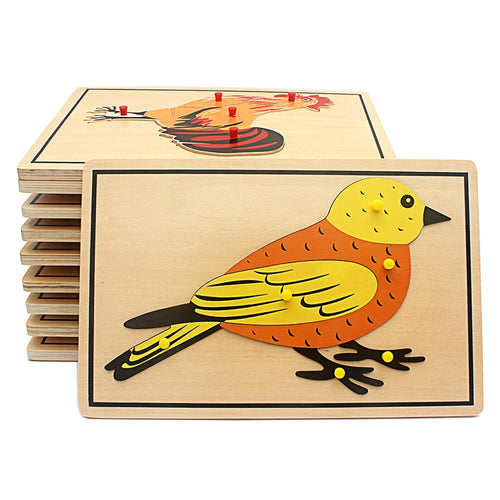 Cartoon Animal Bird Puzzles