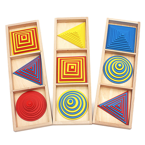 Circles Squares Triangles Sensory Toys