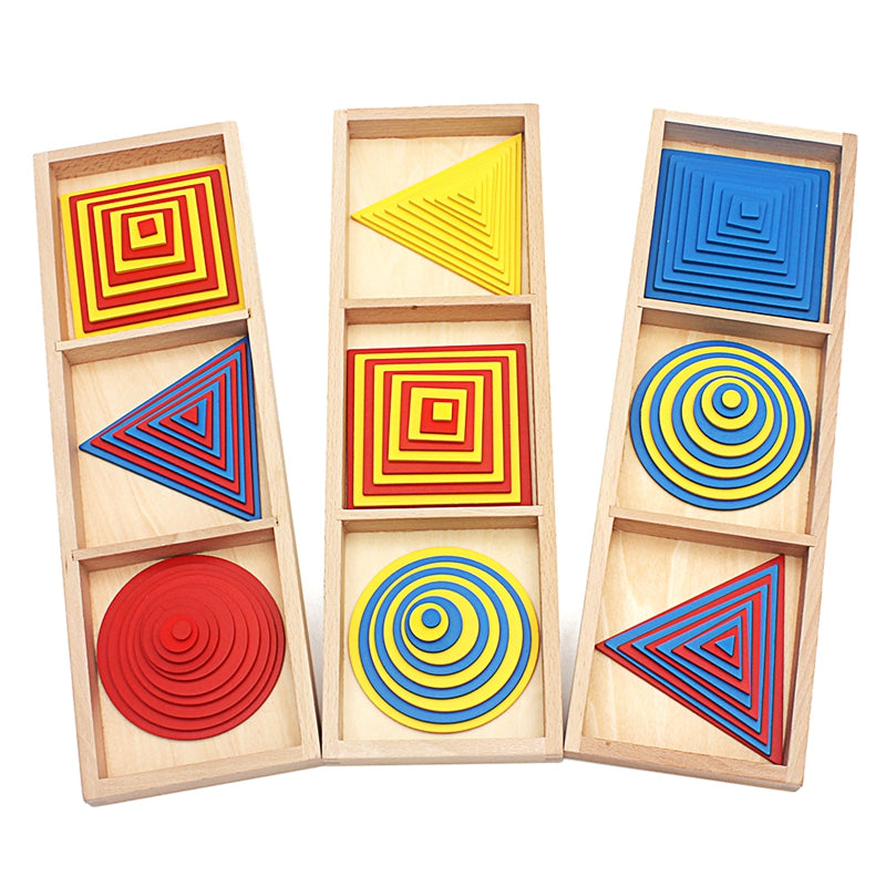 Circles Squares Triangles Sensory Toys