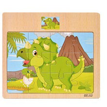Load image into Gallery viewer, Cartoon Animal/Vehicle/Ocean/Dinosaur Puzzle Bus Puzzles