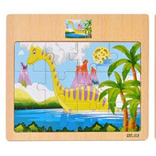 Load image into Gallery viewer, Cartoon Animal/Vehicle/Ocean/Dinosaur Puzzle Bus Puzzles