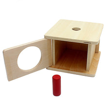 Load image into Gallery viewer, Red Cylinder Matching Box