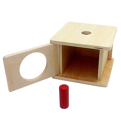 Red Cylinder Matching Box