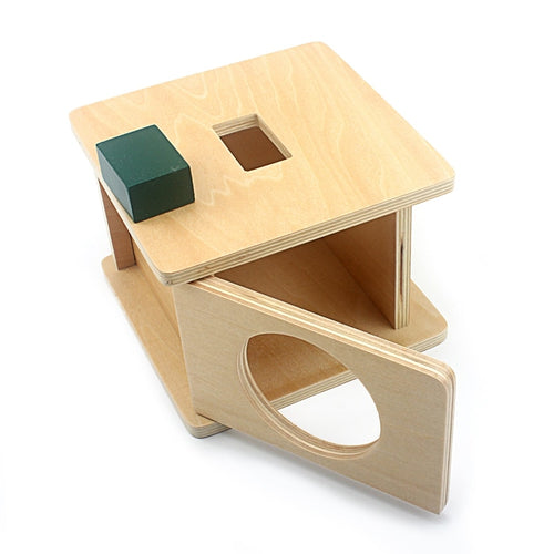 Wooden Green Rectangle Matching Box