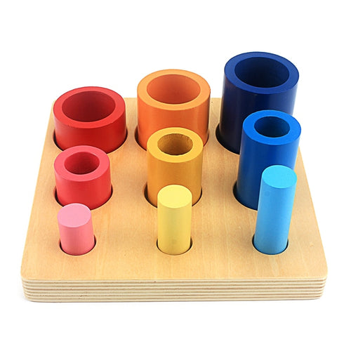 Different Circles and Cylinders Block Toy