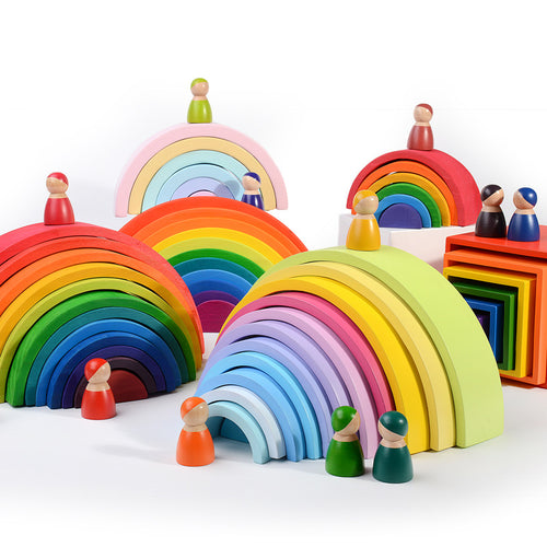 Colorful Rainbow Blocks