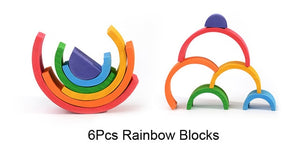Colorful Rainbow Blocks