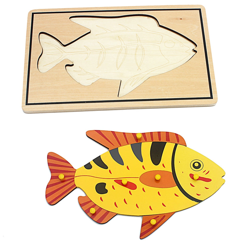Fish Puzzle Animal Panel Toys