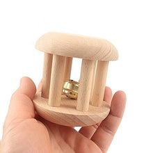 Load image into Gallery viewer, Baby Rattle Bell Music Wooden Toys