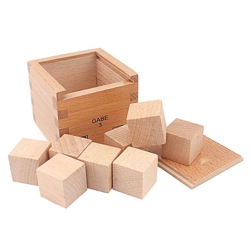 Froebel Gabe3 Quantity Cube Toy