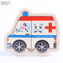 Load image into Gallery viewer, 3D Puzzles Jigsaw Board Colorful Animals / Vehicles / Cartoon Shape