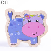 Load image into Gallery viewer, 3D Puzzles Jigsaw Board Colorful Animals / Vehicles / Cartoon Shape