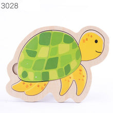 Load image into Gallery viewer, 3D Puzzles Jigsaw Board Colorful Animals / Vehicles / Cartoon Shape