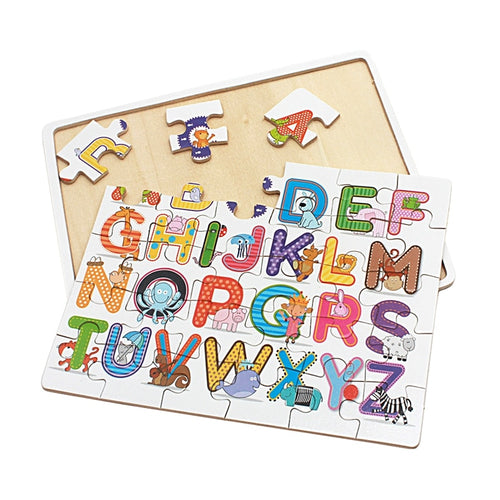 English Alphabet  / 1-20 Digital Puzzle Board Kids Toys